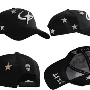 Gorra de Béisbol de Lona de Algodón de 5 Paneles Ajustable con Logotipo Personalizado, Unisex, Deportiva, Estilo Dad Hat, Fabricación OEM y Suministro al por Mayor - Product Image 4