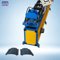 Machine automatique de formage de rouleaux de clôture colorée avec certification CE, pour usage en construction, commande PLC, largeur d'alimentation 154 mm