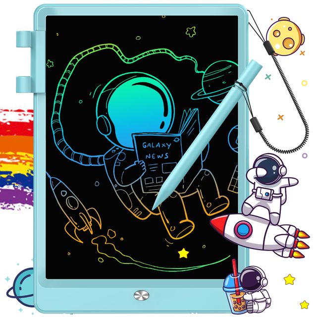 Educational Learning Kid 10 LCD Writing Tablet 10 Inch Doodle Board Colorful Screen Electronic Toddler Drawing Writing Pad