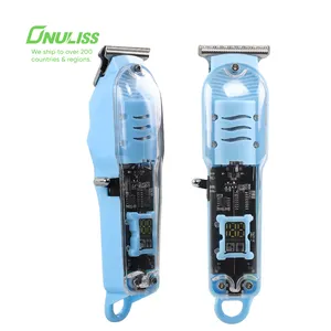 2024 Cordless MENS HAARClipper Trimmer zum Haarschneiden elektrisch professionell wasserdicht Barbier Clipper Haarschneider für Männer