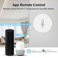 Capteur de température et d'humidité RKHK Zigbee Tuya avec écran LCD, thermomètre numérique de température et d'humidité