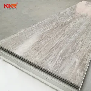 KKR stone panel for wall produce walling sheet decor vein solid surface Korea