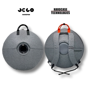 JELO Mini Handpan Argenté Personnalisable de 18 Pouces, Tambour à Langues en Acier à 10 Notes pour Utilisation Instrumentale - Product Image 4