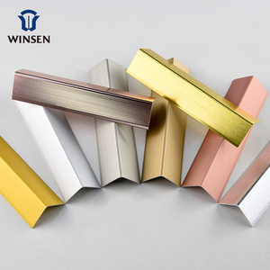 Profilés de bordure en aluminium Winsen en forme de L pour <span class=keywords><strong>carrelage</strong></span> mural, prix usine, du fabricant de Foshan - Product Image 3