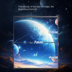 15,6-дюймовый портативный компьютер с двойным IPS дисплеем и расширением интерфейса USB 2,5 K HD для биржевой торговли и работы в офисе - Product Image 3