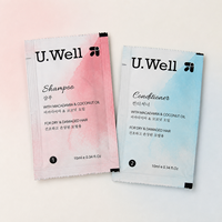 Film de laminage souple et flexible personnalisé, rouleau brillant résistant à l'humidité, plastique laminé pour sachets de shampoing et de gel douche