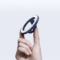 2025 poignée de téléphone en Silicone Flexible Portable avec conception de bague de doigt support magnétique amovible pour iPhone pour une utilisation de bureau