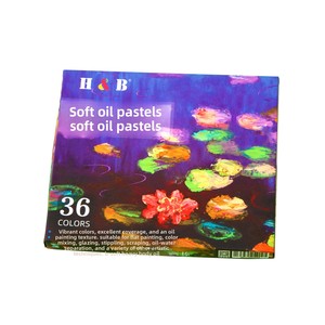 Ensemble de 24 pastels à l'huile extra doux et très pigmentés, crayons aux couleurs vibrantes et riches, fournitures d'art pour la peinture avec logo personnalisé, vente en gros - Product Image 5