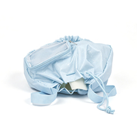 Sac bandoulière léger pour femme avec fermeture à cordon, logo personnalisé, sac à bandoulière avec fenêtre transparente pour les trajets quotidiens