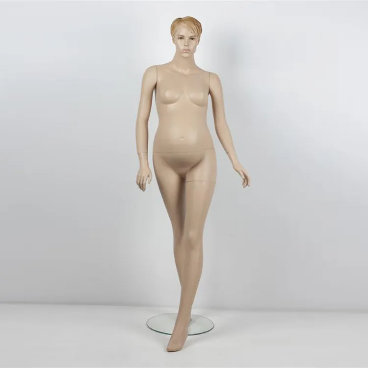 Realistische Moederschap Vrouwelijke Zwangere Kleding Display Dressmaking Full Body Mannequin