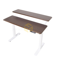 Bureau en acier bureau ordinateur Table de travail élévatrice ménage étudiant Table hauteur réglable électrique Table de jeu PC bureau