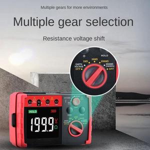 Testeur de résistance au sol à affichage numérique haute précision GT5105A, compteur de protection contre la foudre avec plage de 1 à 999 et précision de classe 3 - Product Image 2