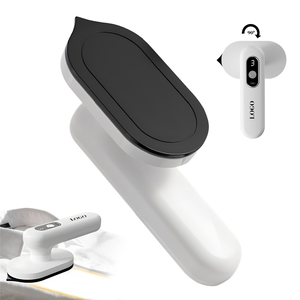 Défroisseur Vapeur Portable Léger Anti-Plis Efficace pour Vêtements, Fer à <span class=keywords><strong>Repasser</strong></span> à Main Pliable à 90 Degrés - Product Image 1