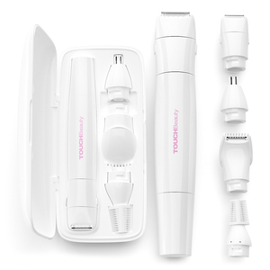 TOUCHBeauty set trimmer 4 in 1 elettrico donna sopracciglia trimmer bikini rimuovere il corpo <span class=keywords><strong>peli</strong></span> del <span class=keywords><strong>naso</strong></span> con custodia rasoio per le donne - Product Image 1