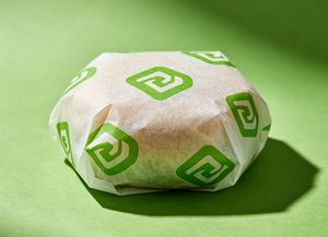 Papier d'emballage alimentaire imperméable en PE, résistant à la graisse et à l'huile, papier d'emballage simple face résistant à l'huile pour sandwichs et hamburgers - Product Image 2
