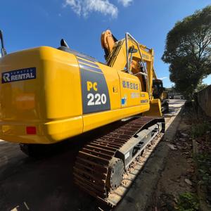 Excavatrice d'occasion de taille moyenne à bas prix Komatsu Pc 220-8 en bon état, excavatrice Komatsu d'origine utilisée Pc220-8N1 - Product Image 2