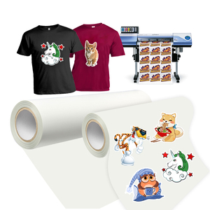Venta al por mayor precio de fábrica claro fácil subli htv imprimible vinilo de transferencia de calor para impresora de inyección de tinta de hierro en camisetas - Product Image 1