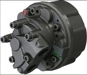 มอเตอร์ไฮดรอลิกแบบลูกสูบเรเดียล ซีรีส์ GM5 สำหรับเครื่องจักรรางรถไฟ GM5-800/1000/1200/1300/1450/1600/1800/2000 - Product Image 1