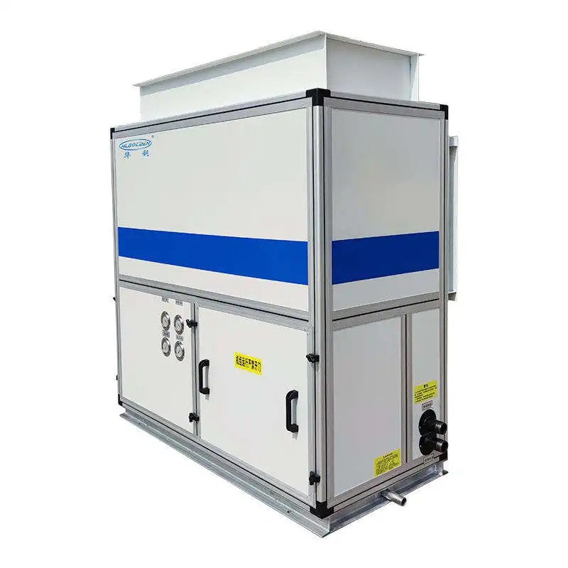 Unidad de limpieza de aire acondicionado combinado Unidad de tratamiento de aire de recirculación de tipo purificado refrigerado por aire de buena calidad/AHU
