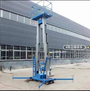 Подъемная платформа из алюминиевого сплава CE ISO, 6м, 8м, 10м, одинарная/двойная мачта, легкая, простая в транспортировке - Product Image 3