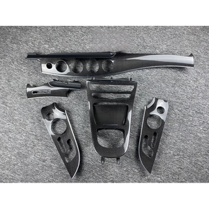 Para el interior de fibra de carbono del Mercedes Benz Clase E E200 E260 E300 E320 E350 E400 E43 E63 E53 W213, reemplazo del interior del coche de fibra de carbono - Product Image 1