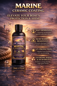 Recubrimiento Cerámico Marino GRAPHONEX Transparente 50ml, Nano Escudo de SiO2, Protección Duradera para Barcos, Motos Acuáticas y Todo Tipo de Embarcaciones - Product Image 3