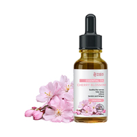 Boîte personnalisée avec étiquette, huile essentielle de fleur de cerisier 30 ml, huile parfumée naturelle à la fleur de cerisier, cadeau pour diffuseur, fabrication de bougies