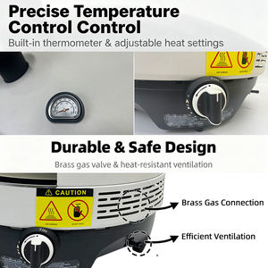 Four à pizza moderne de 500 litres, extérieur, en pierre, mini, intérieur, mobile, petit, d'<span class=keywords><strong>occasion</strong></span>, grand prix - Product Image 4