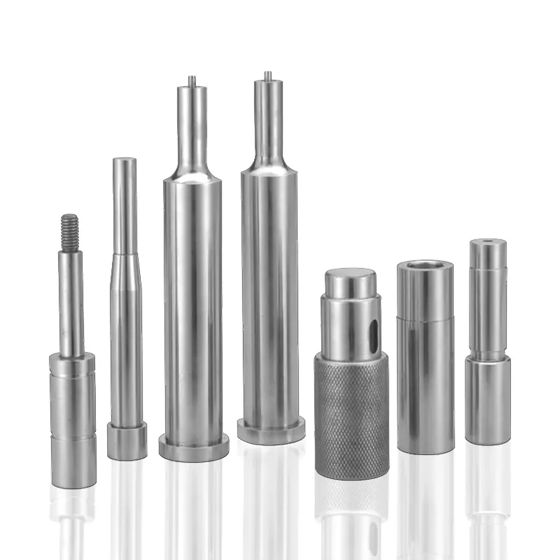 Modern Design High Resistance Tungsten Carbide Hss Mould Accessories Punch And Dies Tapered Punch Pins