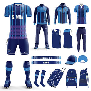 Seragam Olahraga Premium Akilex Terbaru, Jersey Latihan Tim Sepak Bola Pria, Perlengkapan Sepak Bola, Pakaian Olahraga Alibaba - Product Image 3