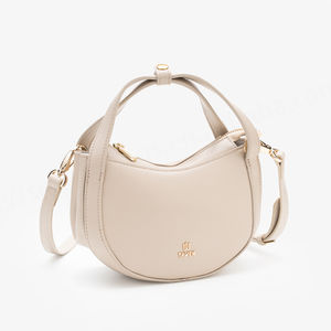 Bolso de Mano para Mujer, Diseño Moderno, Cuero PU, Cierre de Cremallera, Forro de Poliéster en Color Contrastante, Correa Individual - Product Image 2