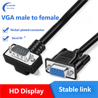 Cable de Diagnóstico para Automóvil Autel MaxiSys MS908 PRO de 16 Pines OBD II con Blindaje Trenzado, Revestimiento de PVC y Conectores VGA de 1.5 m