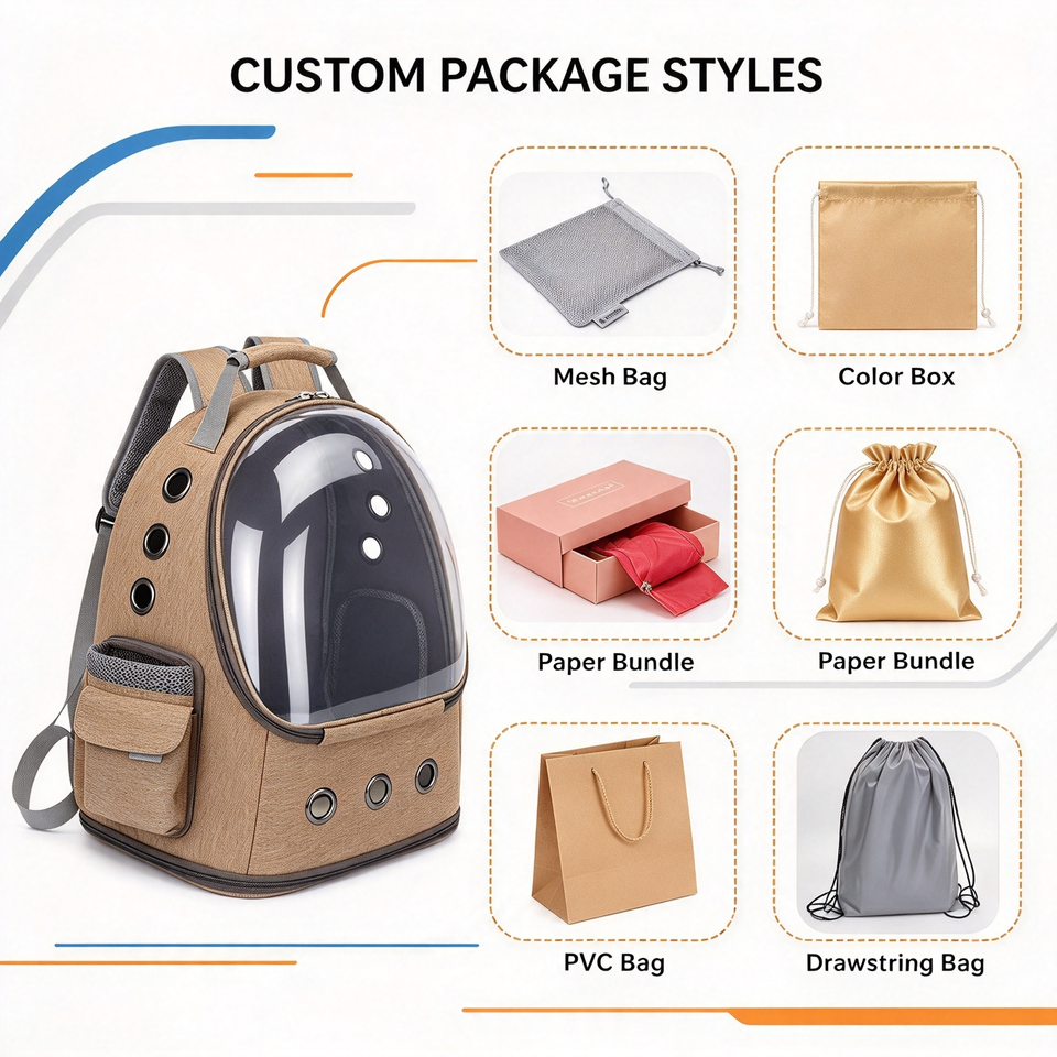 Dog Cat Bag Backpack Nylon Polyester for Packing Pets Holiday Travel ...