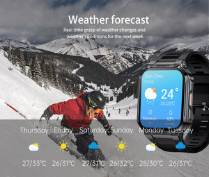 New Ngoài Trời Sức Khỏe Màn Hình Smartwatch Không Thấm Nước Đa Chức Năng Người Đàn Ông Phụ Nữ Bt Cuộc Gọi Đồng Hồ Cho Thể Thao Tập Thể Dục Mk67 Thông Minh Đồng Hồ 9 - Product Image 3