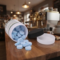 Pastille de détergent solide pour nettoyer le café et l'huile, tablette de nettoyage pour machine à café