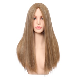 Venta de Fábrica: Pelucas de Cabello Humano Virgen Chino con Frente de Encaje, Base de Seda, Encaje Transparente, 150% de Densidad, Largo, Tallas de Gorra Pequeñas y Grandes - Product Image 1