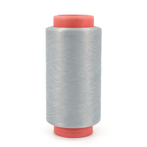 Muestra gratuita de hilo de nailon recubierto de spandex teñido 2070, antibacteriano y desodorizante, de entrega rápida, para tejido de calcetines SCY. - Product Image 2