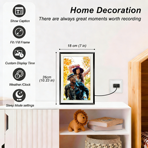Solution <span class=keywords><strong>de</strong></span> maison intelligente Cadre numérique 10,1 pouces avec WiFi Cloud, contrôle par application et rotation automatique pour un hub familial centralisé - Product Image 3