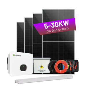 Systèmes solaires de stockage d'énergie 5kw 15kw 25kw Système d'énergie solaire Jingsun pour toute la maison - Product Image 1