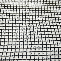 Tissu en dentelle de maille à sequins noirs brillants en polyester écologique et durable de Shaoxing, Chine, idéal pour les tenues de soirée et les vêtements féminins.