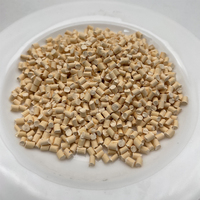 Granules de plastique biodégradables écologiques PP PE PLA jaune clair Masterbatch moulage par injection extrusion
