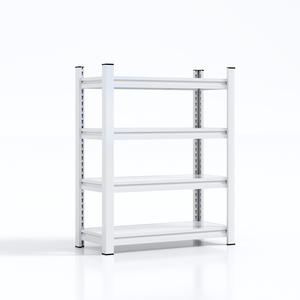 מתלי מדף מתכת מתכווננת מחסן בינוני מחסן אחסון מדפים - Product Image 4