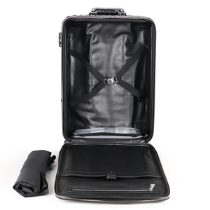 Maleta de Viaje de Cuero Genuino para Hombre de 26 Pulgadas con Ruedas Omnidireccionales, Resistente al Agua y a la Abrasión, Asa Telescópica y Candado - Product Image 4