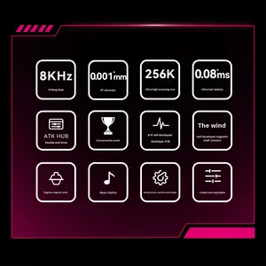 <span class=keywords><strong>Clavier</strong></span> <span class=keywords><strong>de</strong></span> jeu <span class=keywords><strong>haut</strong></span> <span class=keywords><strong>de</strong></span> <span class=keywords><strong>gamme</strong></span> ATK RS6 à axe magnétique mécanique, sans fil BT, programmable, non rétroéclairé, dédié aux e-sports, monomode - Product Image 5