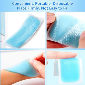 Parches personalizados de enfriamiento de fiebre de gel, apósitos transparentes para heridas, compresa fría y caliente para niños - Product Image 2
