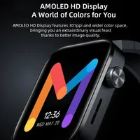 Montre connectée Mibro T1, version mondiale originale, tracker d'activité physique, étanche, montre intelligente Mibro T1
