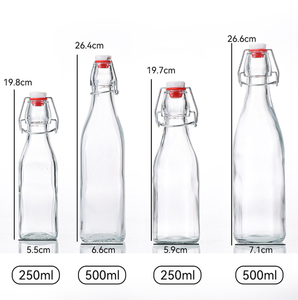 Vente en gros de bouteille en verre vintage à couvercle oscillant de 1 litre/<span class=keywords><strong>33</strong></span> oz à couvercle rabattable pour brasser des boissons huile vinaigre <span class=keywords><strong>bière</strong></span> et tequila - Product Image 5