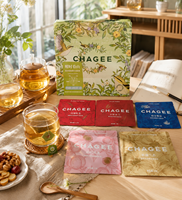 Sachet personnalisé multi-textures laminé à trois soudures, mat, en BOPP/Papier/VMPET/PE, pochette plate de qualité alimentaire pour portion individuelle