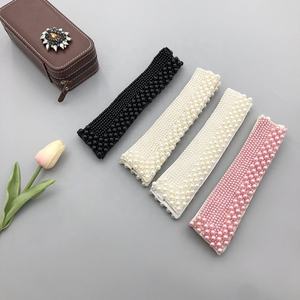 Beyou yeni el yapımı moda Sorority <span class=keywords><strong>Peter</strong></span> <span class=keywords><strong>Pan</strong></span> tarzı kadınlar sahte inci vintage yaka kolye - Product Image 6