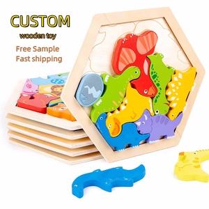 Đồ chơi xếp hình <span class=keywords><strong>3D</strong></span> hình lục giác đặc biệt dành cho trẻ mẫu giáo Montessori, giúp phát triển trí não cho trẻ nhỏ - Product Image 1